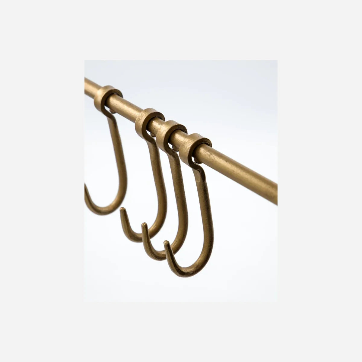 Hakenleiste “Hooks” Messing | Stilvolle Aufbewahrung | House Doctor