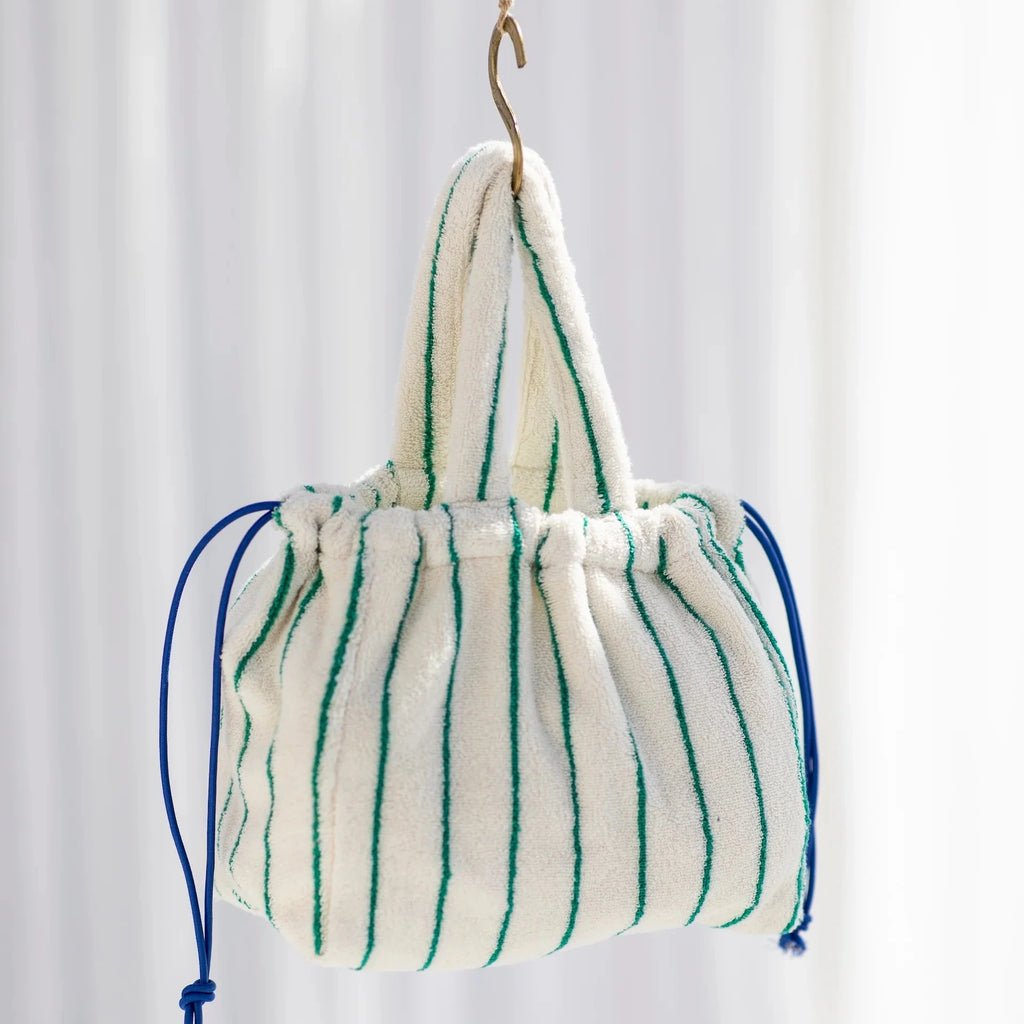 BONGUSTA Handtasche Bongusta „Naram Pure White & Grass“ | Frisches Design für Sommer