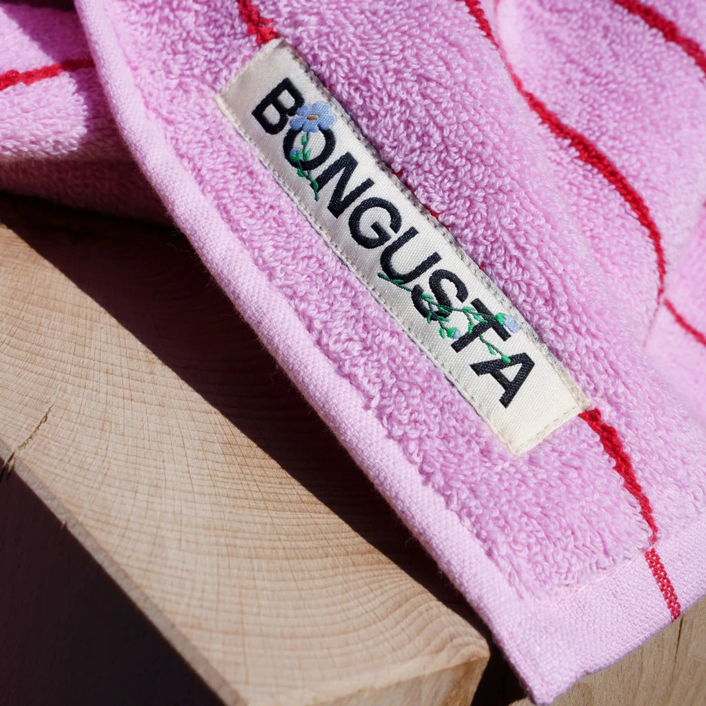 BONGUSTA Handtuch Bongusta „Naram Baby Pink & Ski Patrol“ | Weiches Handtuch