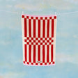 Tarta Gelatina Handtuch “Clubhouse Rot” 50 × 70 cm | Weiche Bio-Baumwolle | Tarta Gelatina