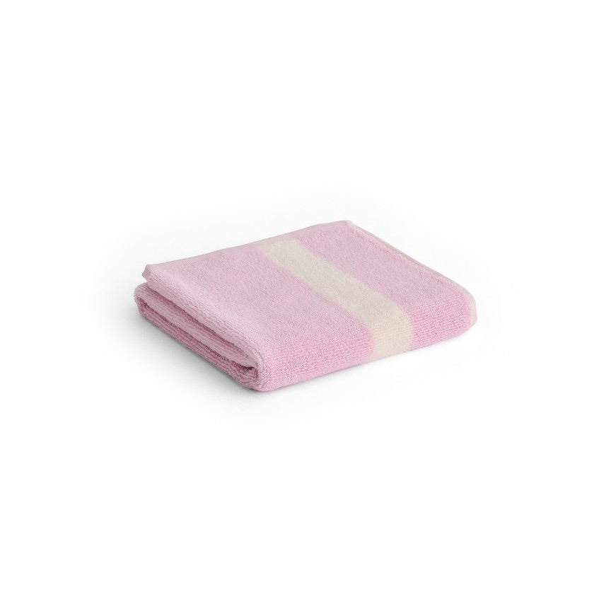 HAY Handtuch „Stripe Cool Pink“ 40x60cm | Farbige Akzente | HAY