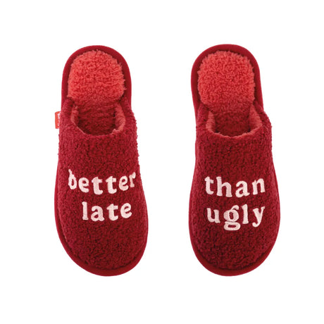 Fisura Hausschuhe „Better late than ugly“ | Bequem & frech | Fisura