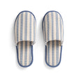 HAY Hausschuhe „Waffle Slippers Stripe Dusty Blue“ | Soft Comfort | HAY