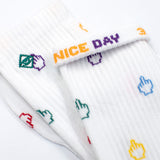 J.Clay Socken "Have a nice day" | Coole Socke mit Spruch | J.Clay