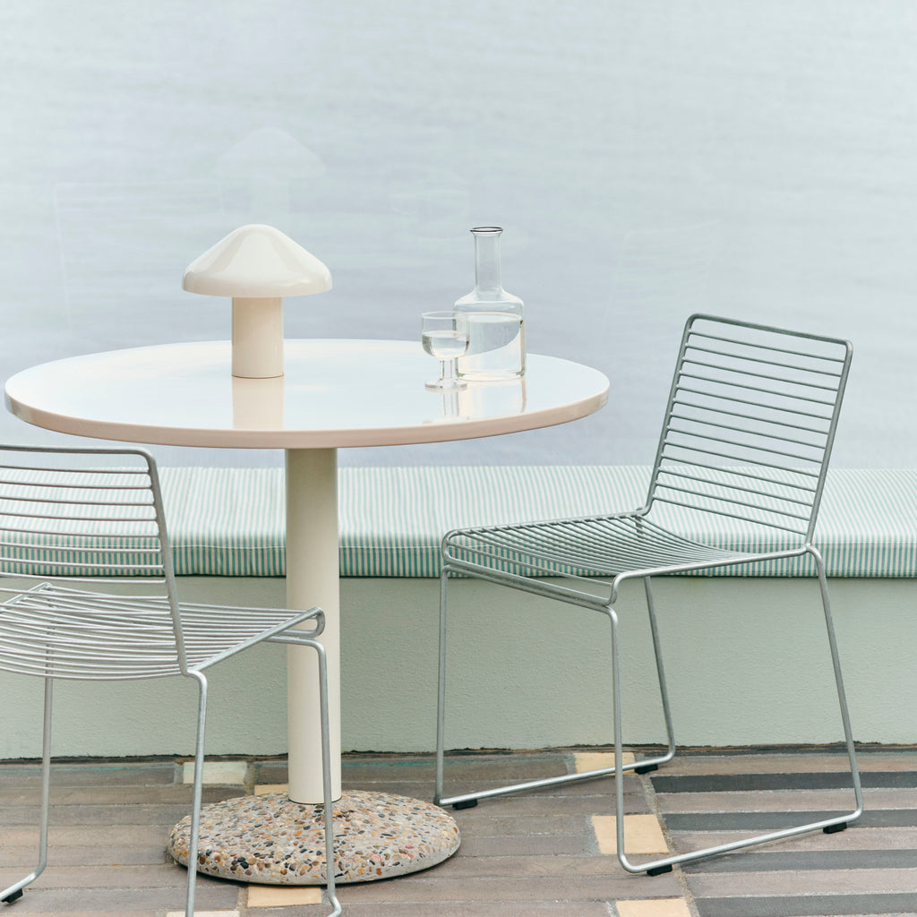 HAY Tischleuchte „Pao Portable Lamp Cream White“ | Sanft & mobil | HAY