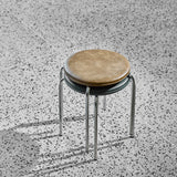 House Doctor Hocker “Comma” Khaki | Modernes Wohnaccessoire | House Doctor