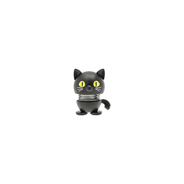 Hoptimist Hoptimist “Cat Black” XS | Schwarze Mini Designfigur | Hoptimist