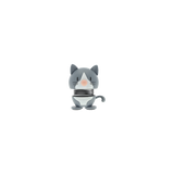 Hoptimist Hoptimist “Cat Blue American Shorthair” XS | Wippende Designfigur | Hoptimist