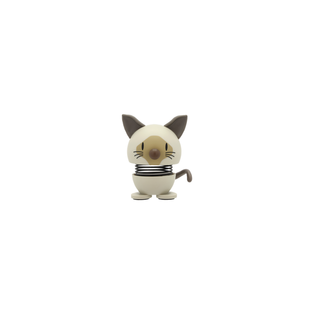 Hoptimist Hoptimist “Cat Siamese” XS | Wippende Designfigur | Hoptimist