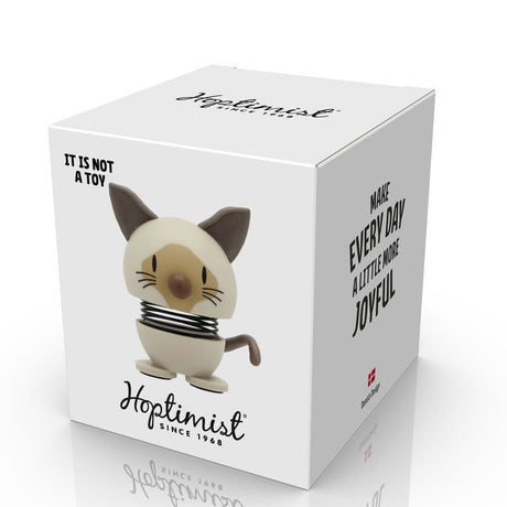 Hoptimist Hoptimist “Cat Siamese” XS | Wippende Designfigur | Hoptimist