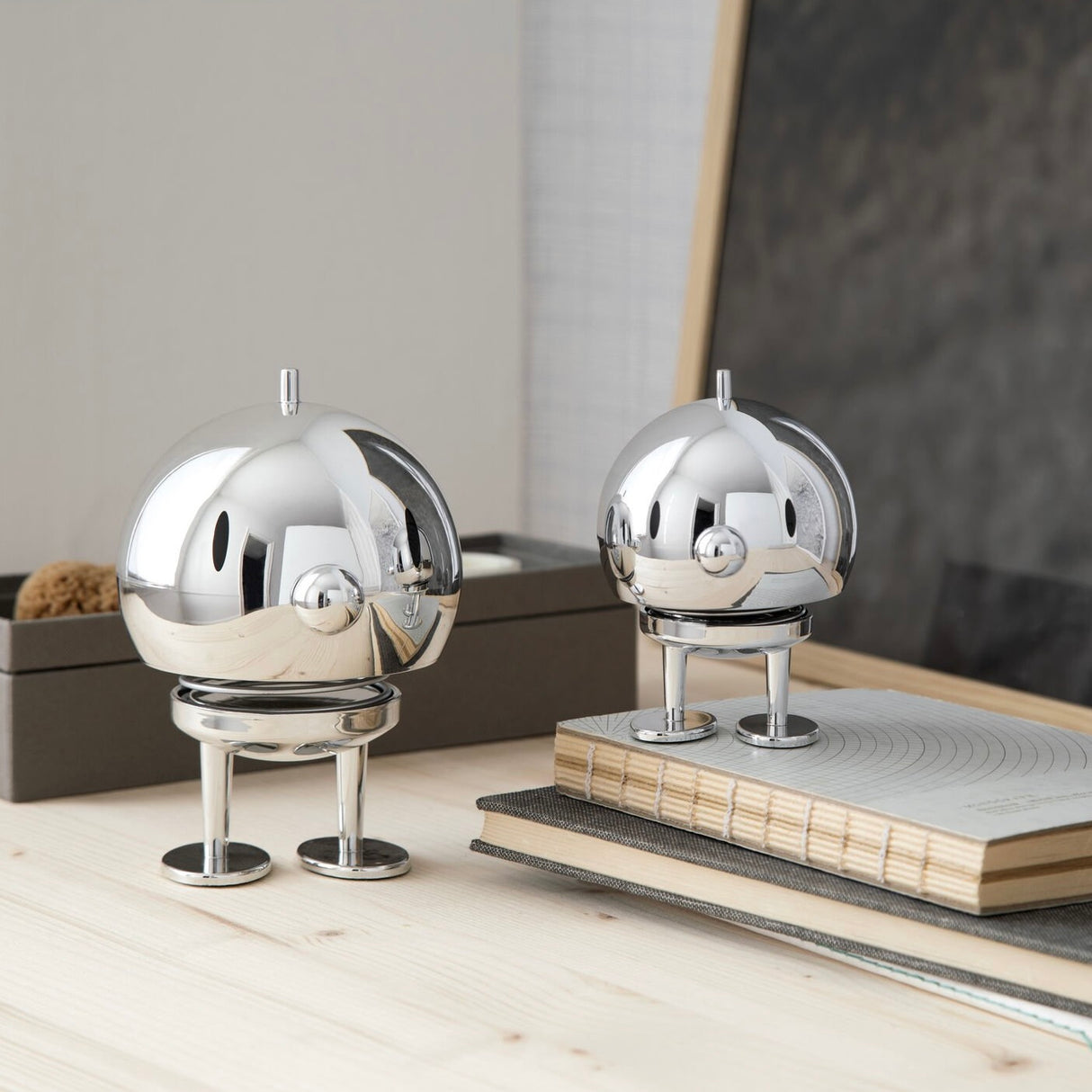 Hoptimist Hoptimist „Chrome Small Bumble“ | Hoptimist | Glänzendes Deko-Objekt mit Charme