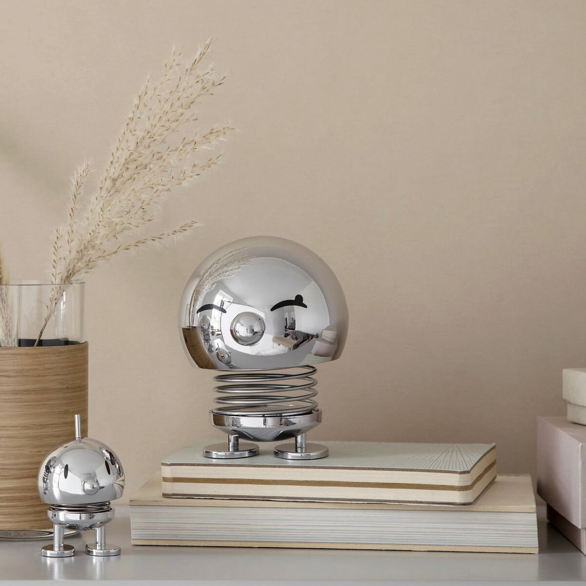 Hoptimist Hoptimist „Chrome Small Bumble“ | Hoptimist | Glänzendes Deko-Objekt mit Charme
