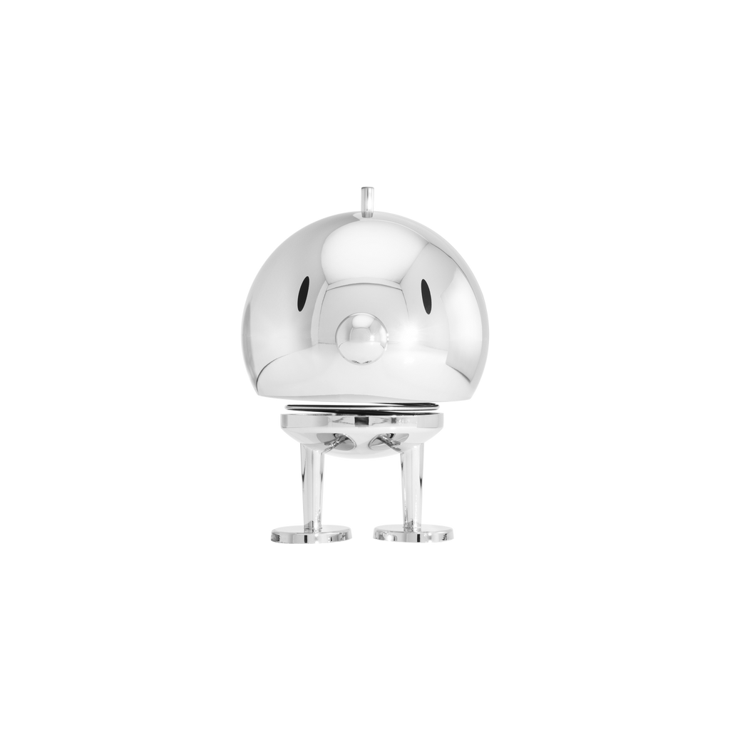 Hoptimist Hoptimist „Chrome Medium Bumble“ | Hoptimist | Designfigur für moderne Räume