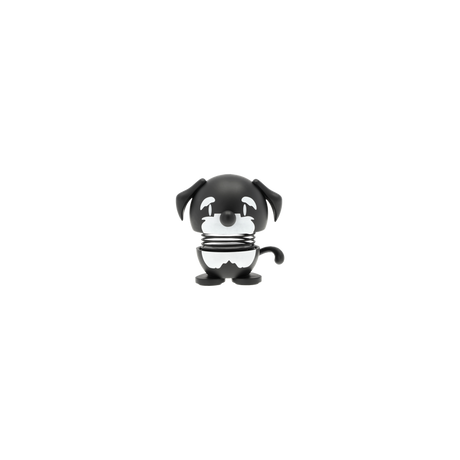 Hoptimist Hoptimist “Dog Schnauzer” XS | Wippende Designfigur | Hoptimist