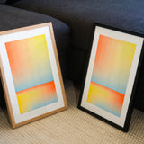 Horizontal Gradient (DIN A3) | Edition SCHEE | Risographie