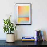Horizontal Gradient (DIN A3) | Edition SCHEE | Risographie
