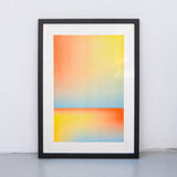 Horizontal Gradient (DIN A3) | Edition SCHEE | Risographie