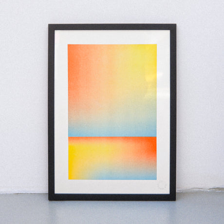 Edition SCHEE Horizontal Gradient (DIN A3) | Edition SCHEE | Risographie