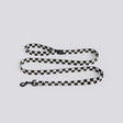 HAY Hundeleine „Flat Black & White Check (M/L)“ | Besonderer Look | HAY Dogs