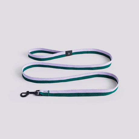 HAY Hundeleine „Flat Lavender & Green (M/L)“ | Angenehm in der Hand | HAY Dogs