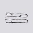 HAY Hundeleine „Geflochten Black & White (M/L)“ | Entspannte Spaziergänge | HAY Dogs
