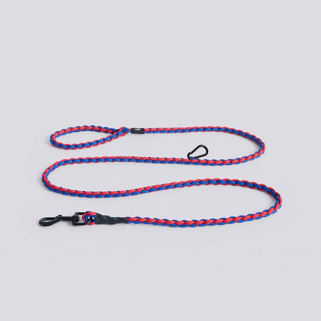 HAY Hundeleine „Geflochten Blue & Red (M/L)“ | Knalliges Statement | HAY Dogs
