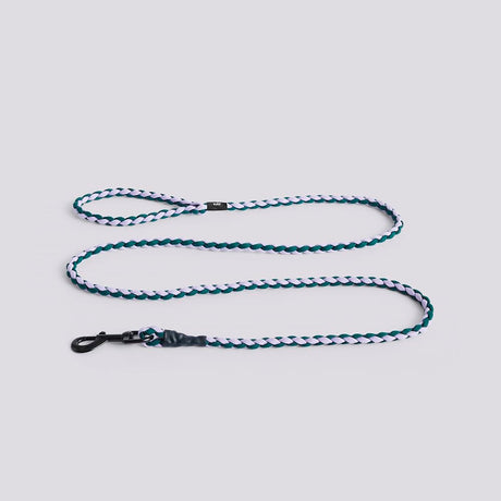 HAY Hundeleine „Geflochten Lavender & Green (M/L)“ | Farbiger Akzent | HAY Dogs