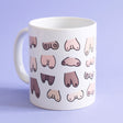 Eat Mielies Weird Illustration Tasse "Titties" Eat Mielies | spülmaschinenfestes Design