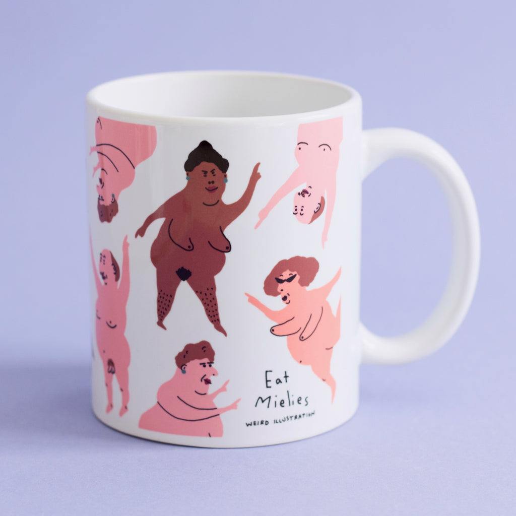 Eat Mielies Weird Illustration Tasse "Lumps & Bumps" Eat Mielies | spülmaschinenfestes Design