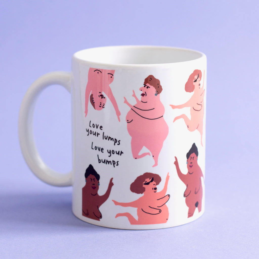 Eat Mielies Weird Illustration Tasse "Lumps & Bumps" Eat Mielies | spülmaschinenfestes Design