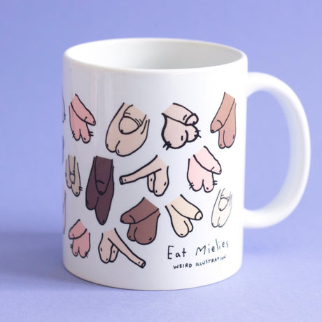 Eat Mielies Weird Illustration Tasse "Willies" Eat Mielies Weird Illustration | spülmaschinenfest