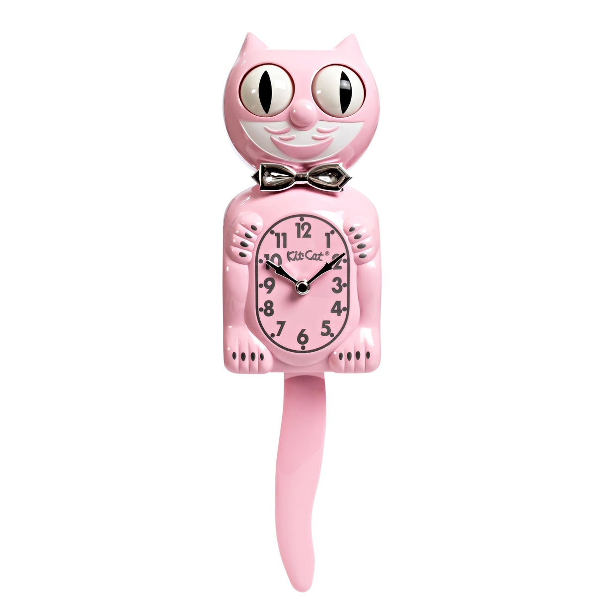 Kit-Cat Clock Wanduhr „Retro Kit Cat Clock Pink“ | Kultige Uhr | Kit-Cat Clock