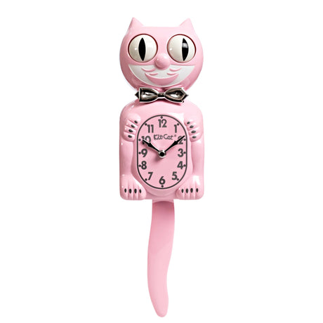 Kit-Cat Clock Wanduhr „Retro Kit Cat Clock Pink“ | Kultige Uhr | Kit-Cat Clock