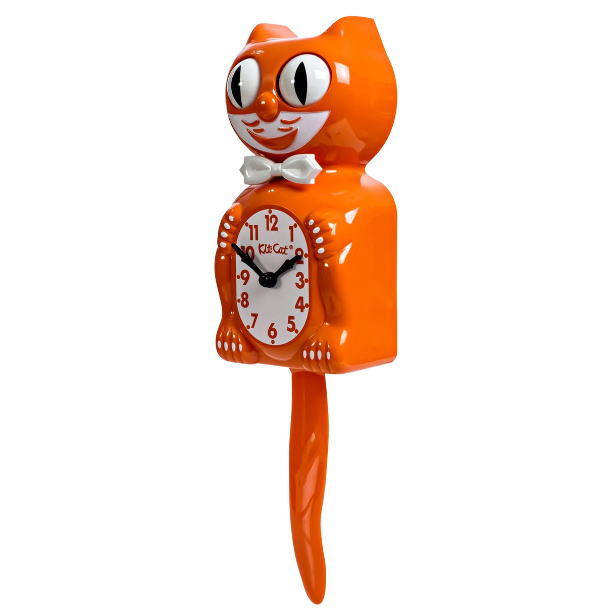 Kit-Cat Clock Wanduhr „Kit Cat Clock Orange Harvest“ | Vintage Style | Kit-Cat Clock