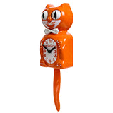 Kit-Cat Clock Wanduhr „Kit Cat Clock Orange Harvest“ | Vintage Style | Kit-Cat Clock