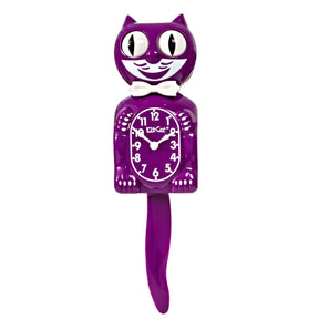 Kit-Cat Clock Wanduhr „Kit Cat Clock Boysenberry“ | Retro Design | Kit-Cat Clock
