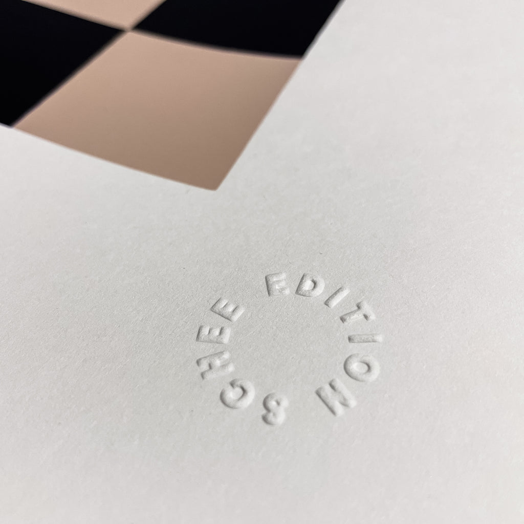Edition SCHEE Check (DIN A3) | Edition SCHEE | Siebdruck