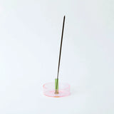 Block Design Incense Holder “Duo Tone” Pink/Grün | Farbiger Designhalter | Block Design