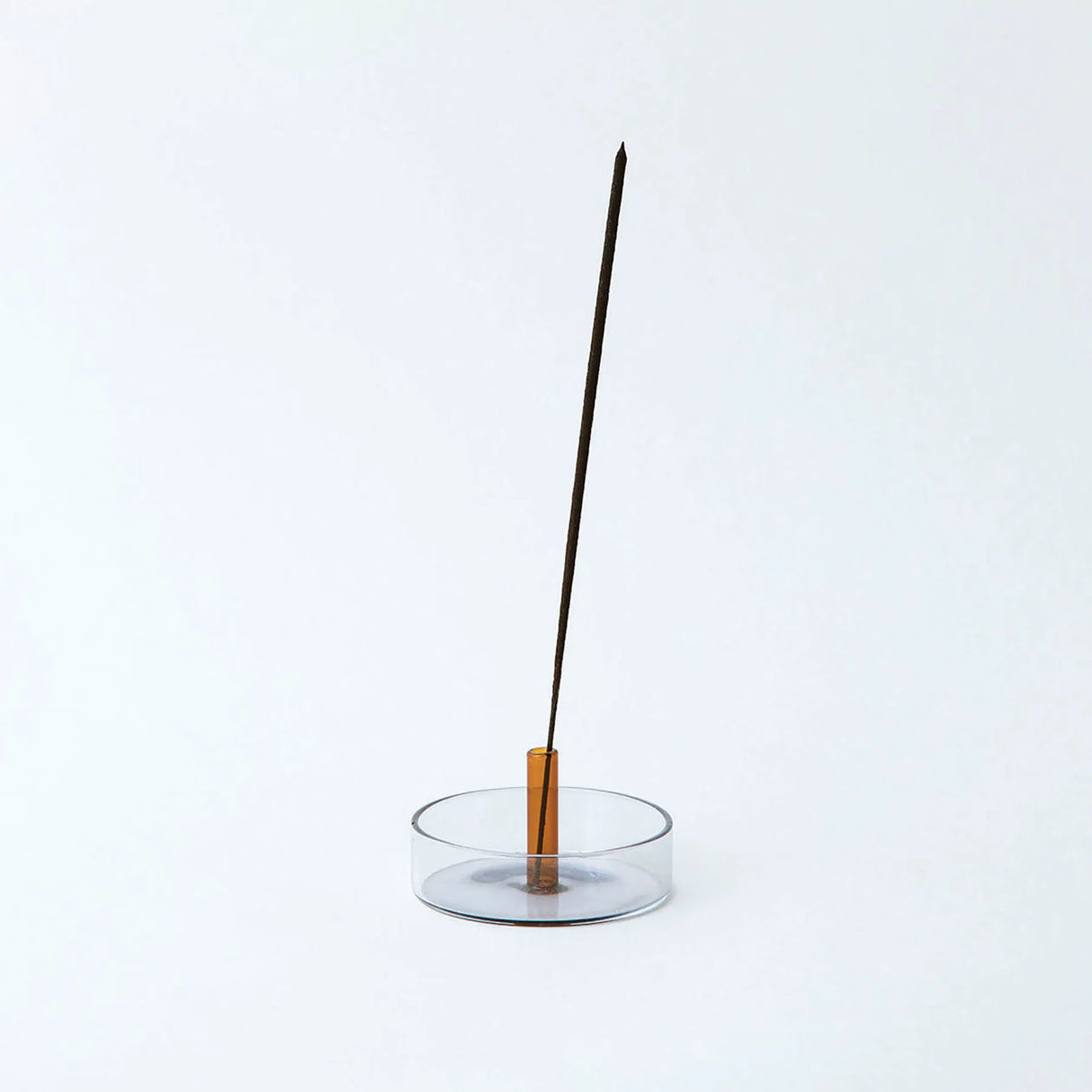 Block Design Incense Holder “Duo Tone” Rauch/Bernstein | Eleganter Designhalter | Block Design