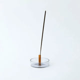 Block Design Incense Holder “Duo Tone” Rauch/Bernstein | Eleganter Designhalter | Block Design