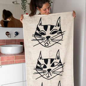 helen b Badetuch “Kitty” | Verspielt & weich aus Baumwolle | helen b