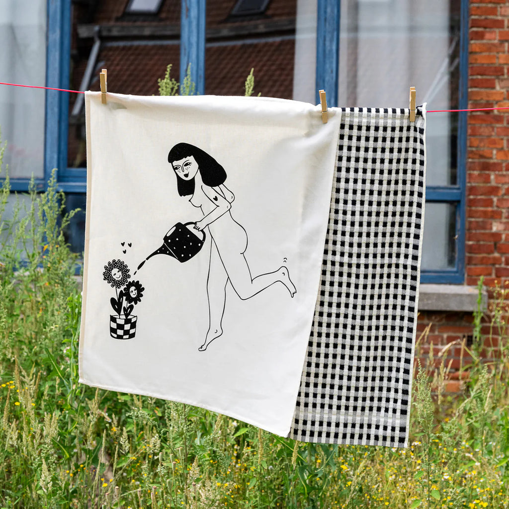 helen b Geschirrtücher “Happy Flowers” (2er Set) | Bunt & gut gelaunt | helen b