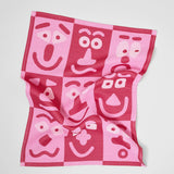 WRAP Küchentuch „Making Face Pink/Maroon“ | Farbige Küche | WRAP