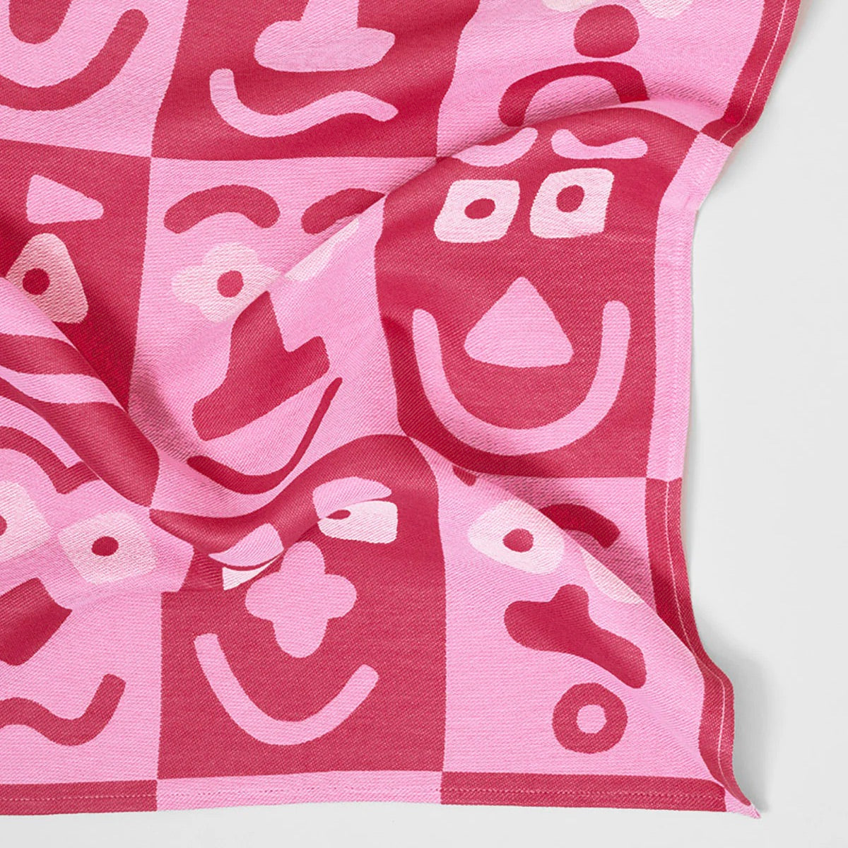 WRAP Küchentuch „Making Face Pink/Maroon“ | Farbige Küche | WRAP