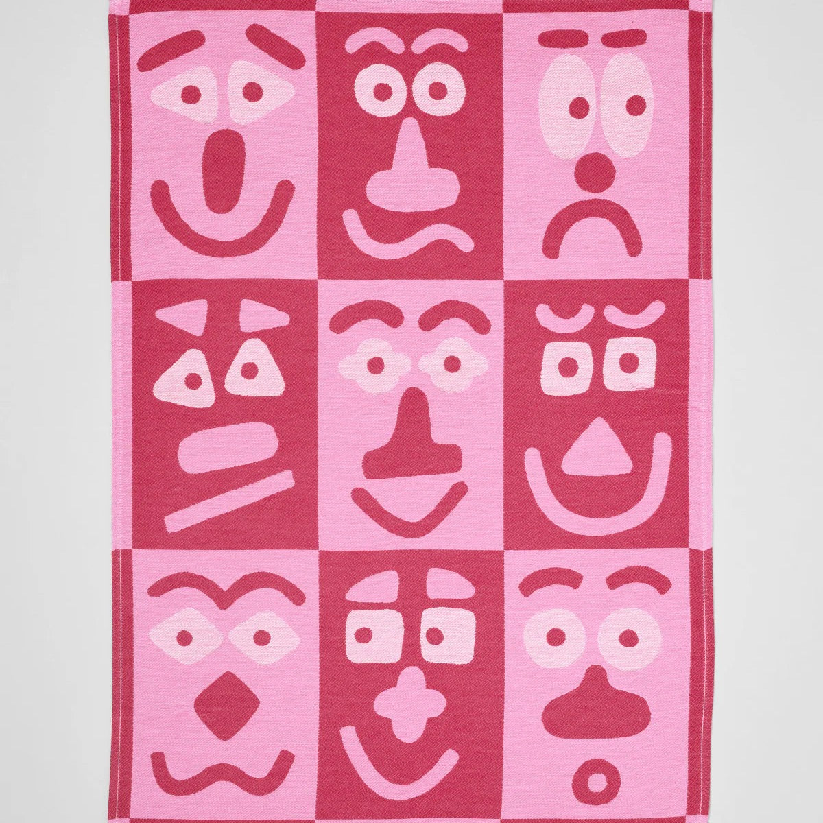 WRAP Küchentuch „Making Face Pink/Maroon“ | Farbige Küche | WRAP