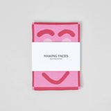 WRAP Küchentuch „Making Face Pink/Maroon“ | Farbige Küche | WRAP