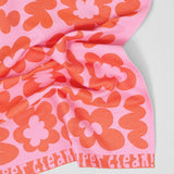 WRAP Küchentuch „Super Clean Flowers Pink/Warm Red“ | Florales Design | WRAP