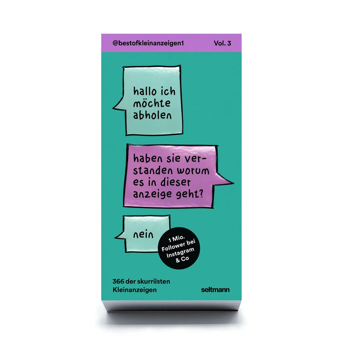 Seltmann Publishers Abreißkalender “Best-Of-Kleinanzeigen Vol. 3” | Seltmann Publishers