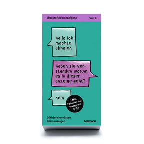 Seltmann Publishers Abreißkalender “Best-Of-Kleinanzeigen Vol. 3” | Seltmann Publishers