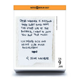 Seltmann Publishers Abreißkalender “Notes of Berlin” 2027 | Berliner Notizen | Seltmann Publishers